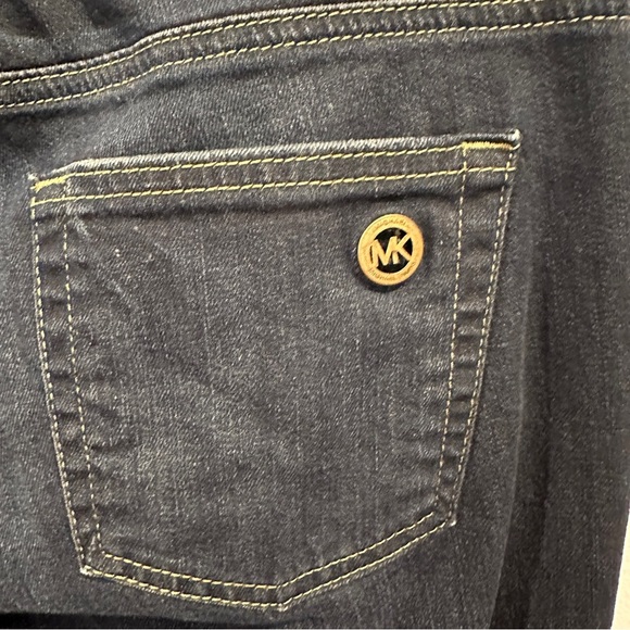 Michael Kors Blue Bootcut Mid-rise Jeans‎ - Picture 6 of 14